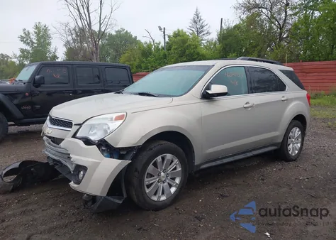 2010 Chevrolet Equinox Lt z USA, uszkodzony, nr VIN 2CNFLNEY4A6367310